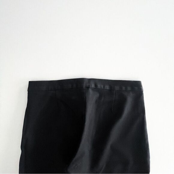 Banana Republic Ponte Legging Black Pants Women's 8 Stretch Zip Up - Picture 7 of 15